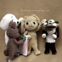 Amigurumi Usao the Bunny  うさぎのあみぐるみ「うさお」